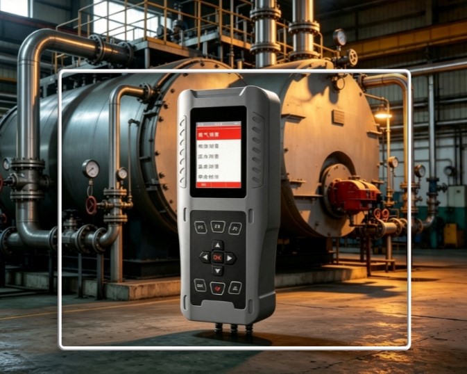Analyseur de gaz de combustion portable intelligent pour la surveillance des émissions des chaudières industrielles