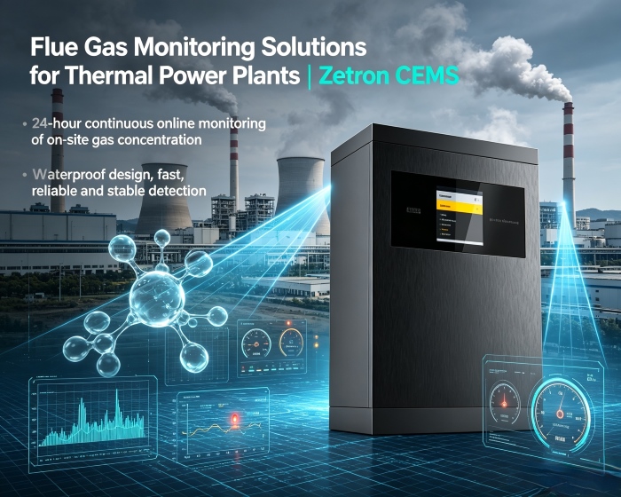 Solutions de surveillance des gaz de combustion pour les centrales thermiques | Zetron CEMS, de la surveillance des processus à la conformité des émissions en fin de canalisation