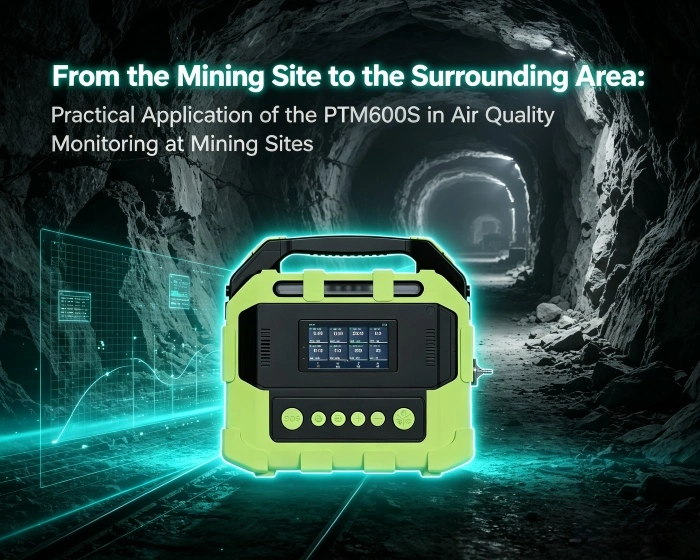 Des sites miniers aux zones sensibles environnantes : application pratique du PTM600S-AQI pour la surveillance de la qualité de l'air sur un site minier en Guinée