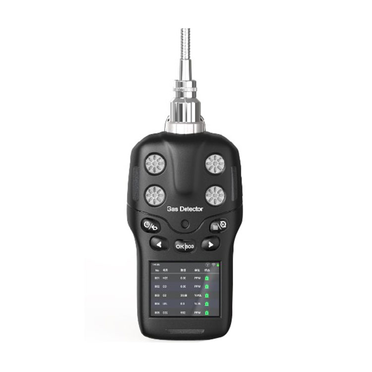 Détecteur de gaz portable 4 en 1
