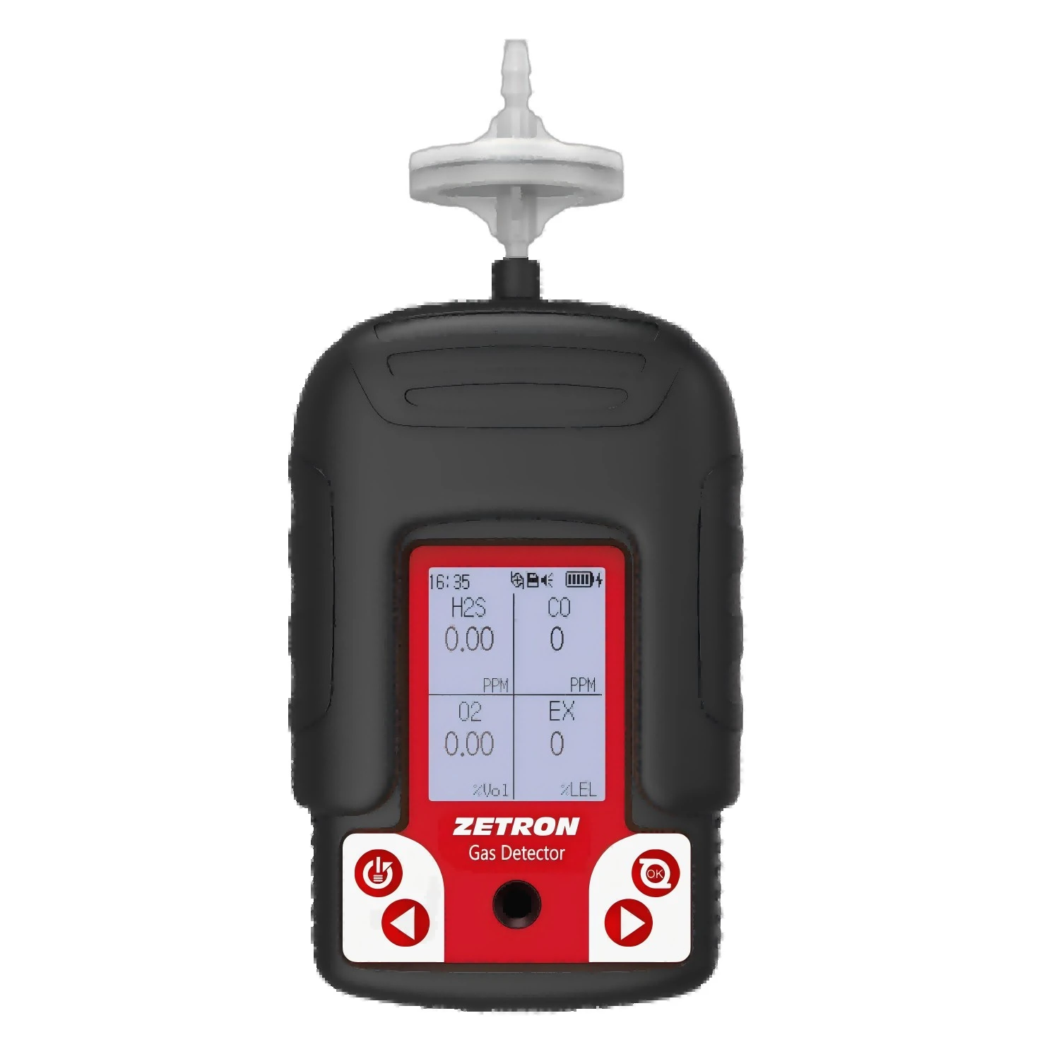 Détecteur de gaz portable 4 en 1