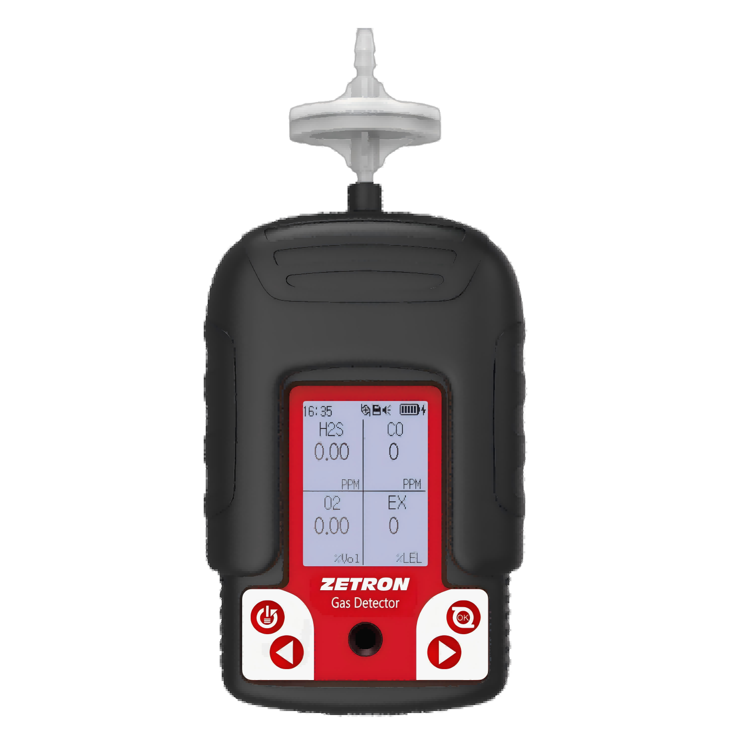 Détecteur de gaz portable 4 en un