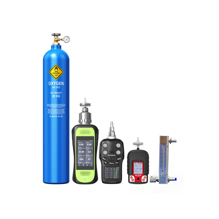 Kit de test fonctionnel pour détecteur de gaz portable