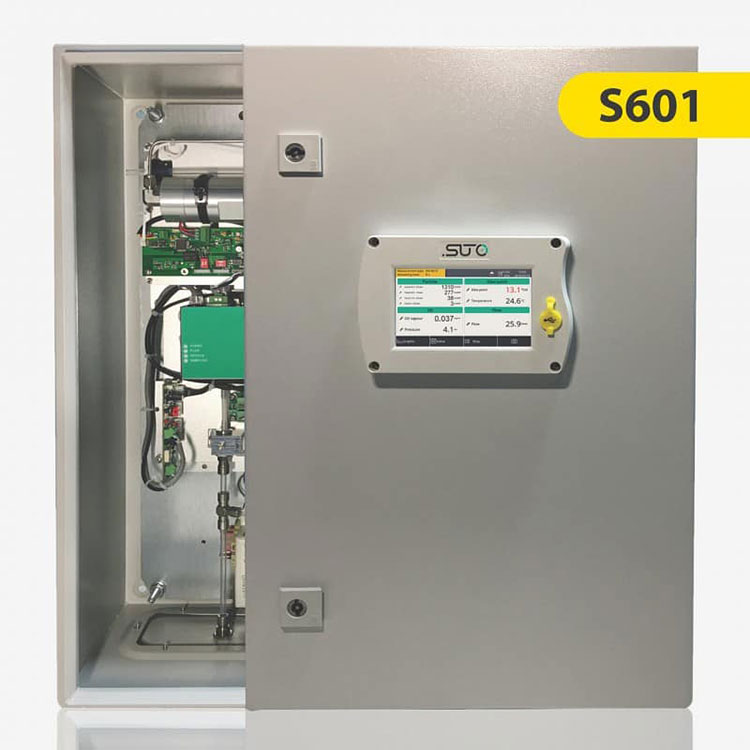 Moniteur de pureté de l'air comprimé stationnaire